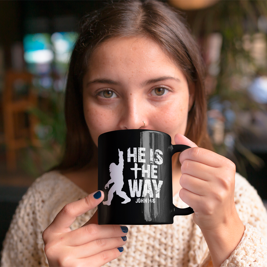 He is the Way (Sasquatch) Coffee Mug