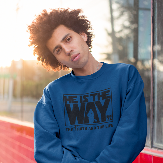 He is the Way Crewneck Sweatshirt