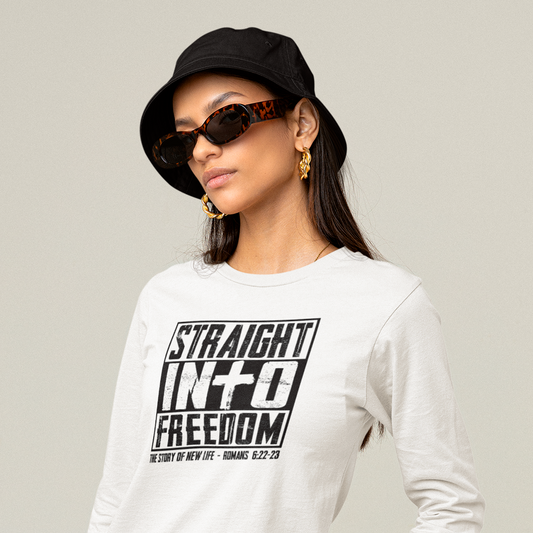 Straight Into Freedom Long Sleeve Shirt