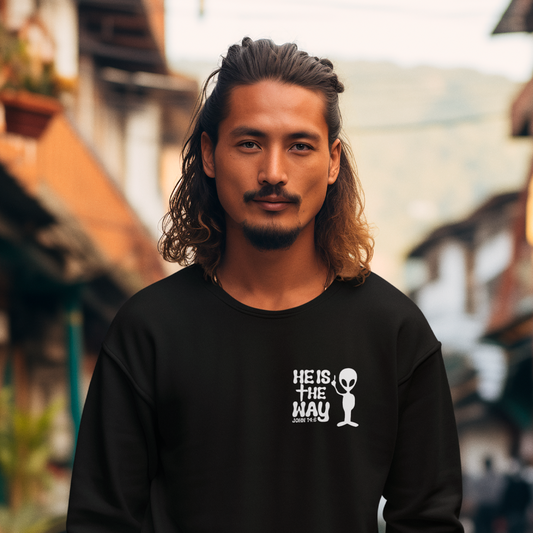 He is the Way Sasquatch Long Sleeve Shirt