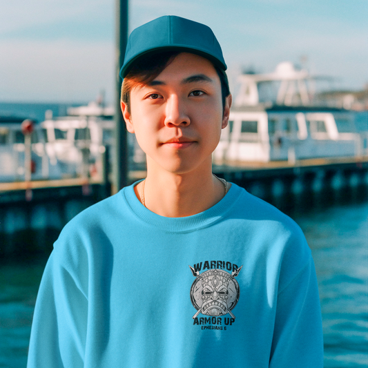 Hawaiian Warrior Crewneck Sweatshirt