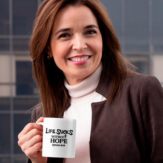Life Sucks Without Hope Coffee Mug